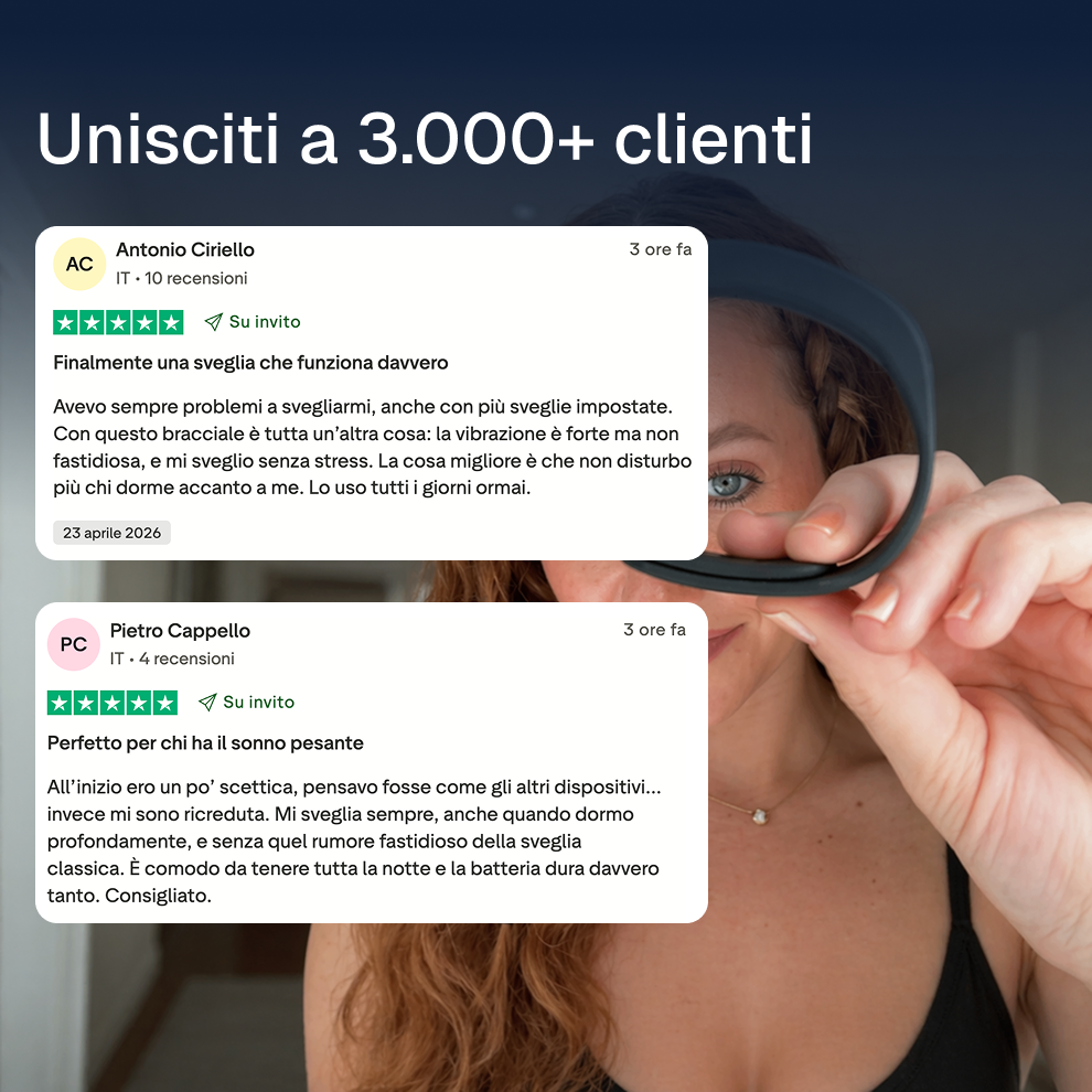 Staila - Bracciale sveglia smart