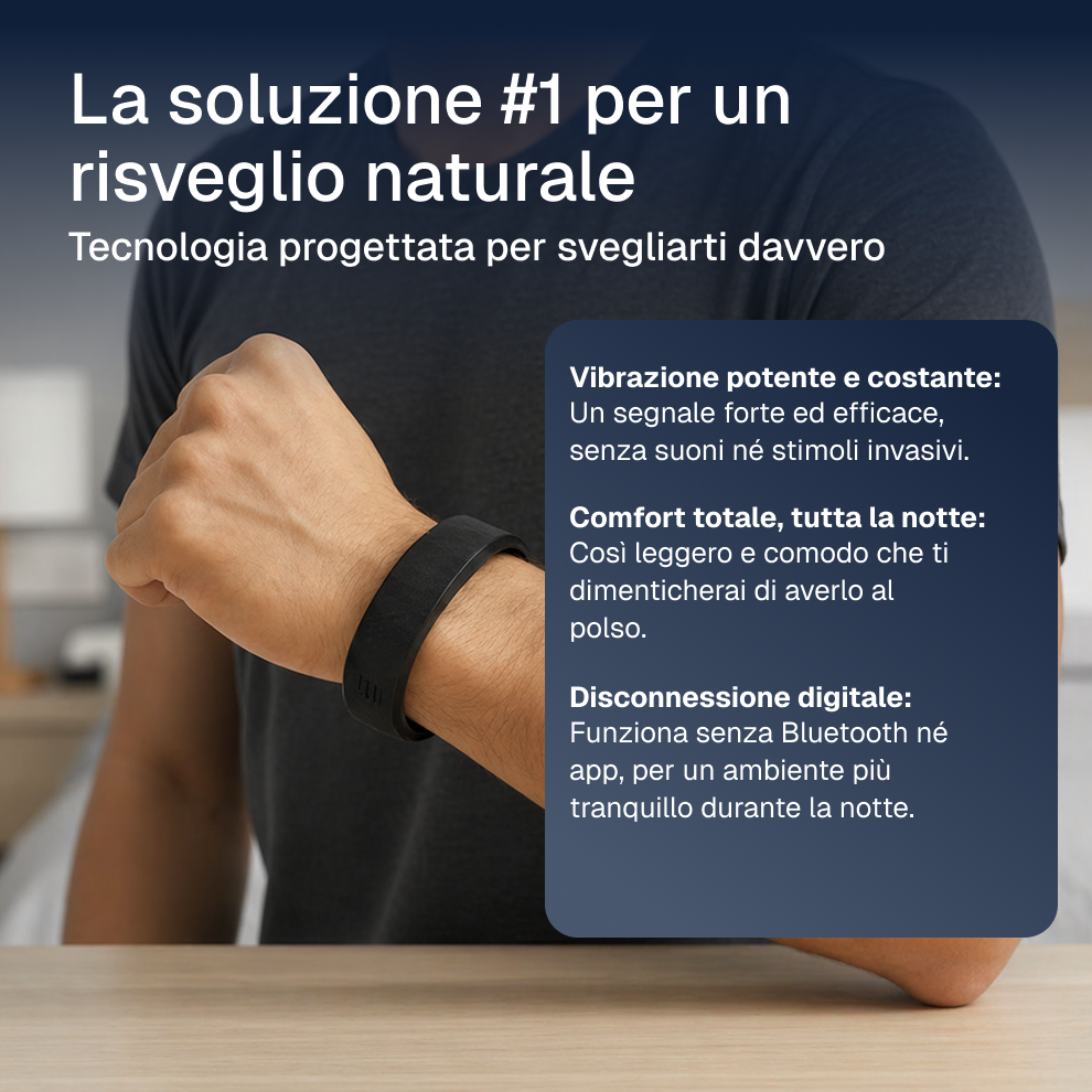 Staila - Bracciale sveglia smart